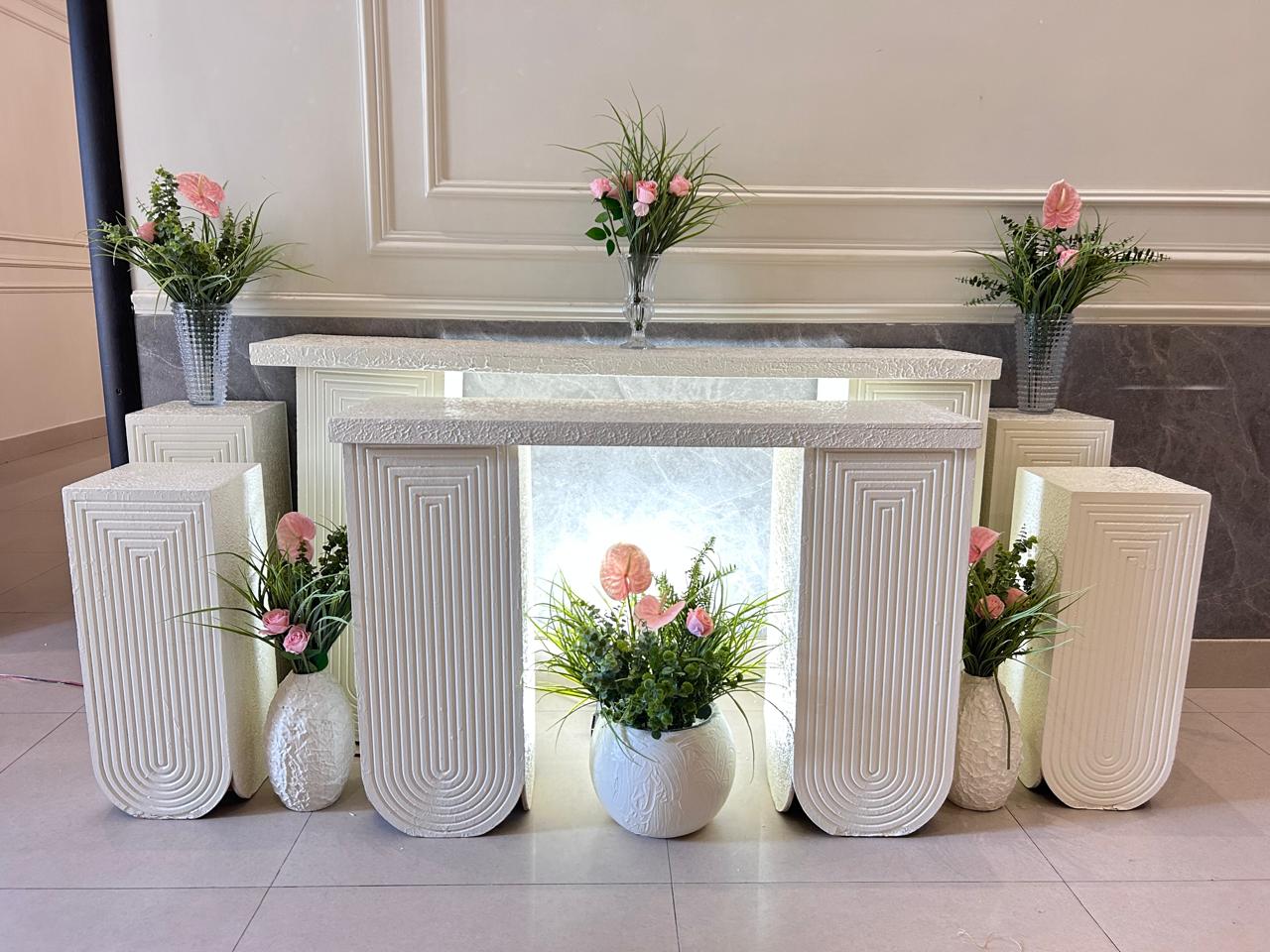 تجهيز افتتاح محل أو مدخل فعالية تجارية في الرياض — لقطة أرشيفية 16 من أعمال لمسه ذوق في الرياض