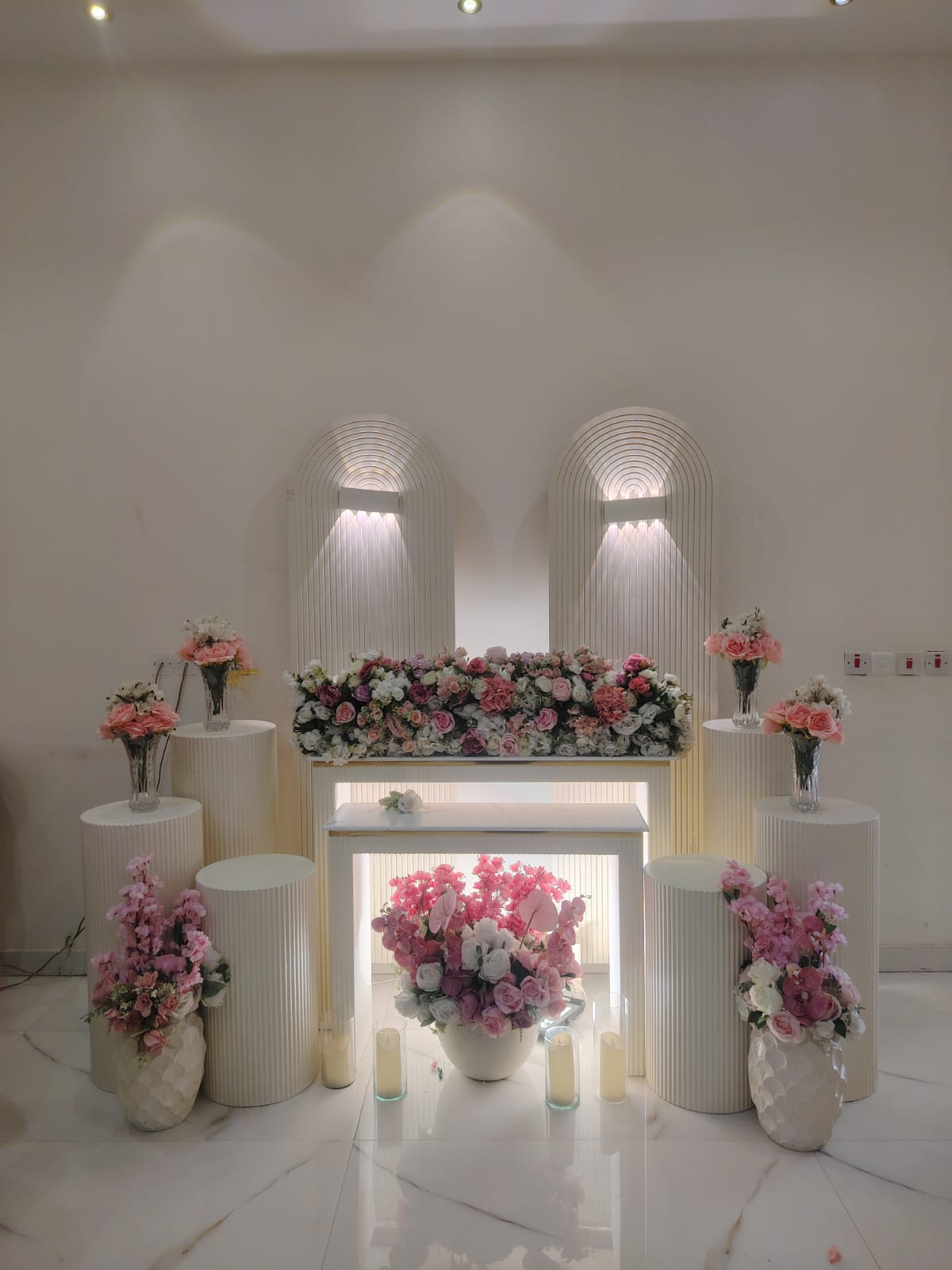 تجهيز افتتاح محل أو مدخل فعالية تجارية في الرياض — لقطة أرشيفية 8 من أعمال لمسه ذوق في الرياض